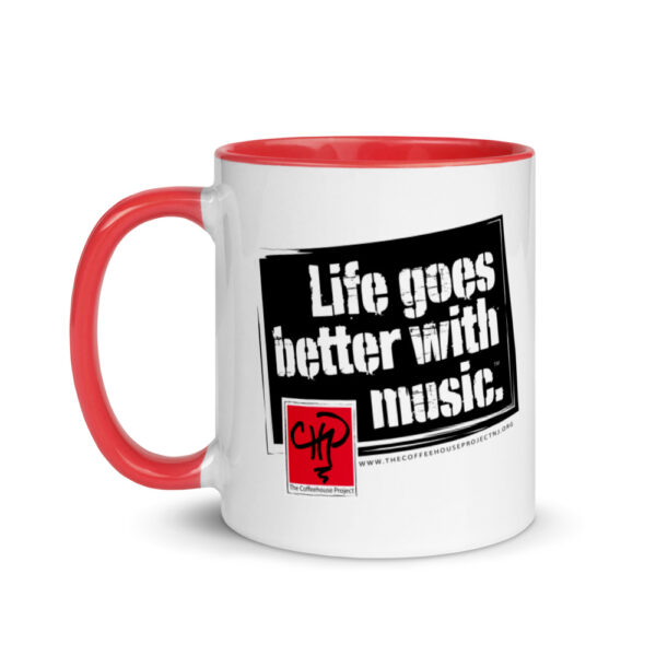 CHP Life Goes Better with Music Mug