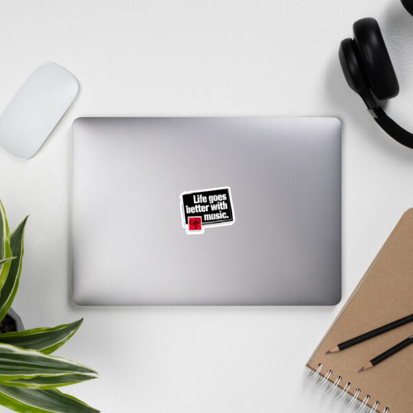 CHP Life Goes Better with Music Sticker - Image 2