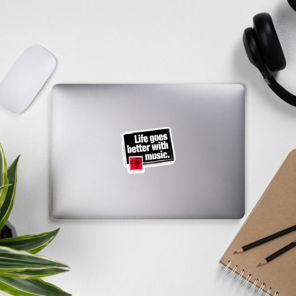 CHP Life Goes Better with Music Sticker - Image 3